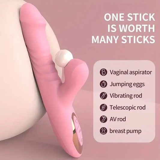 Sucking Vibrator Dildo Retractable Tongue Licking G-Spot Clitoris Stimulator Masturbator